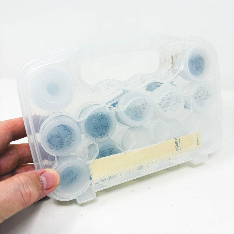 Case of Eyelets and Assorted Sewing Notions