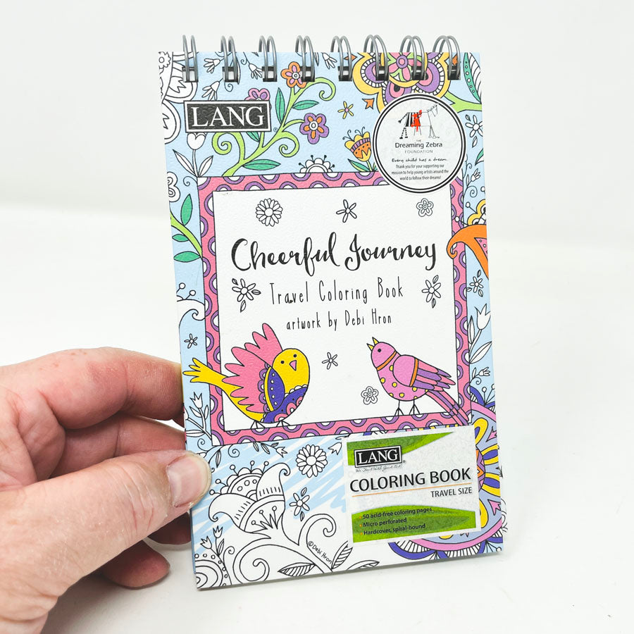 Lang Cheerful Journey Travel Coloring Book