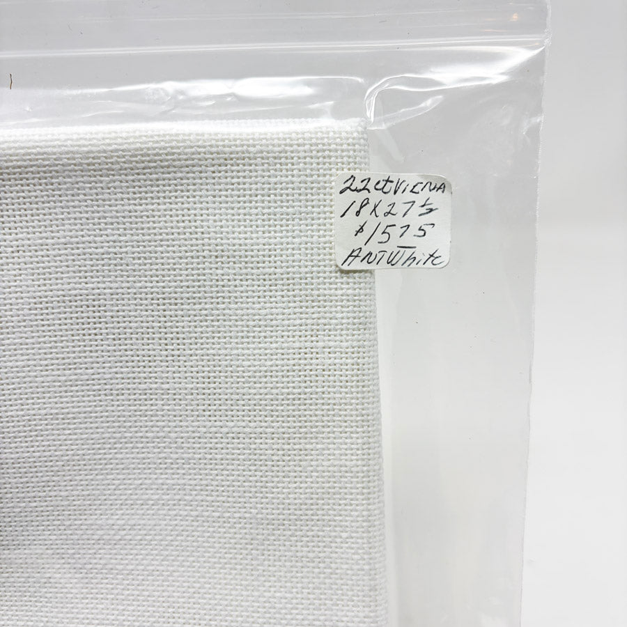 22 Count Vienna Linen - Antique White