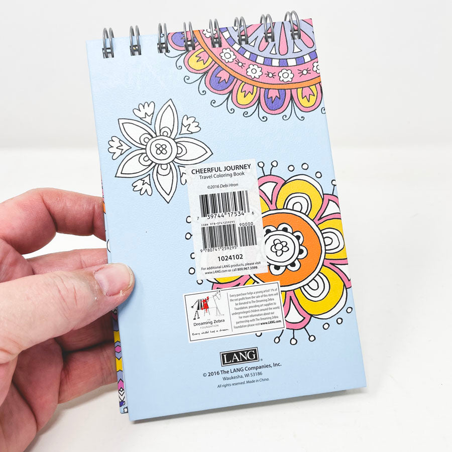 Lang Cheerful Journey Travel Coloring Book