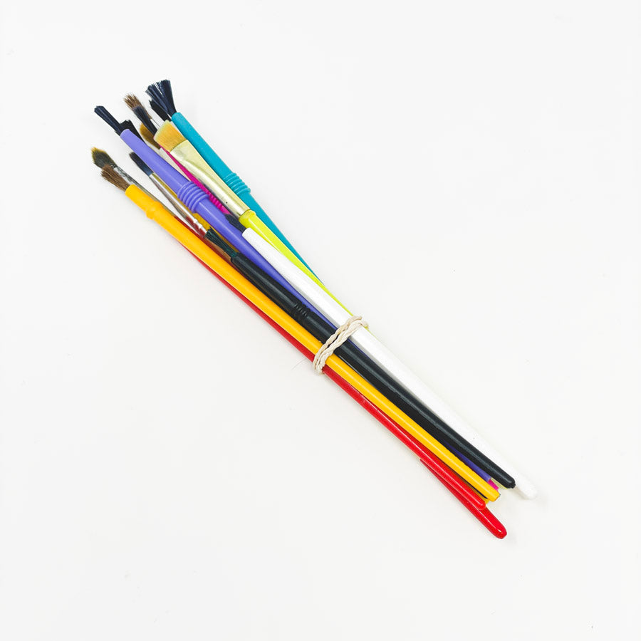 Bundle of Small Kids Paintbrushes