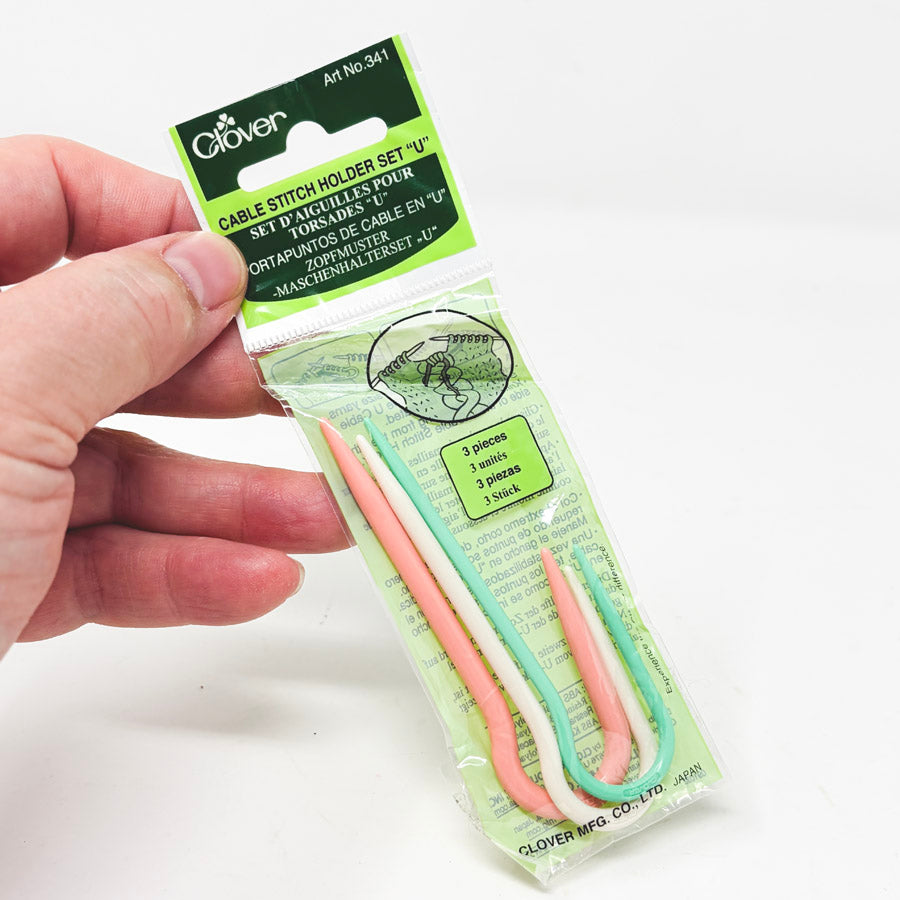 Clover U Cable Stitch Holder