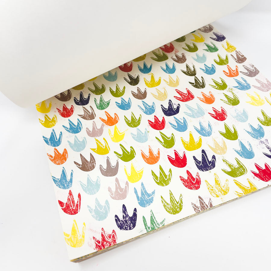 Kidosauraus Stack 12 x 12 Scrapbook Paper
