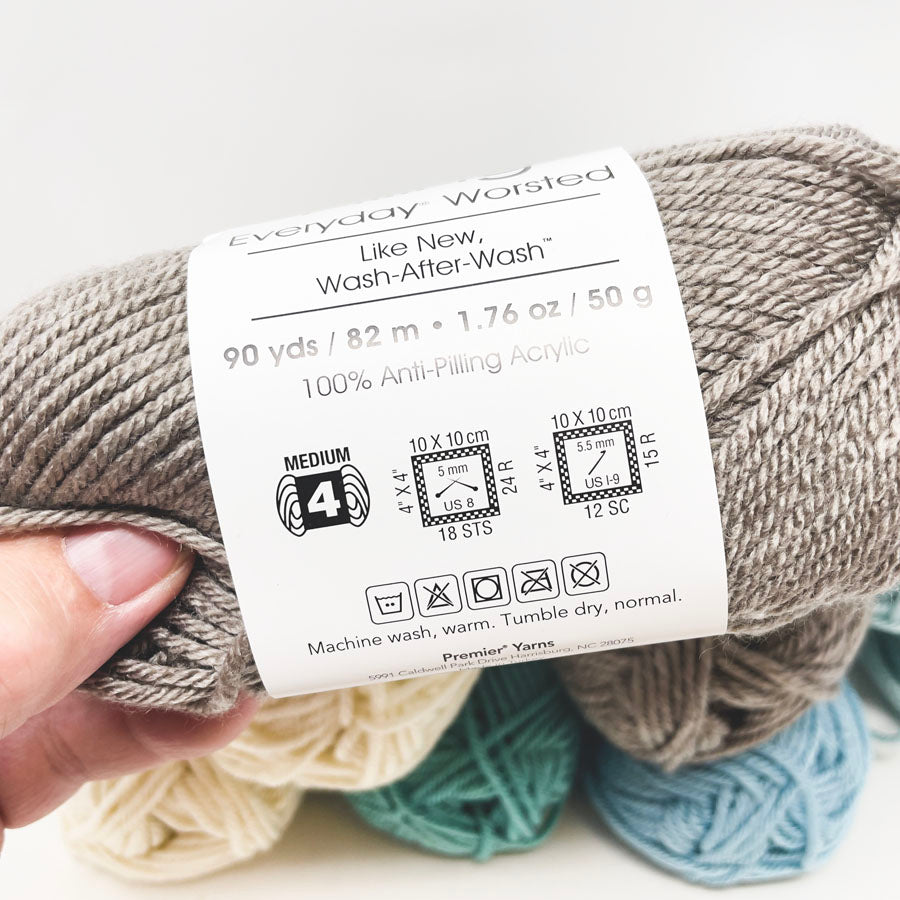 1.7 oz Small Skein – Premier Everyday Anti-Pilling Yarn