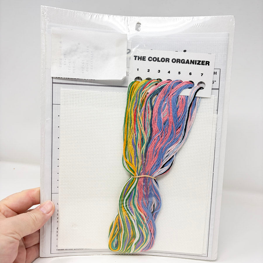 Toy Box Birth Sampler – Needle Treasures Cross Stitch Kit
