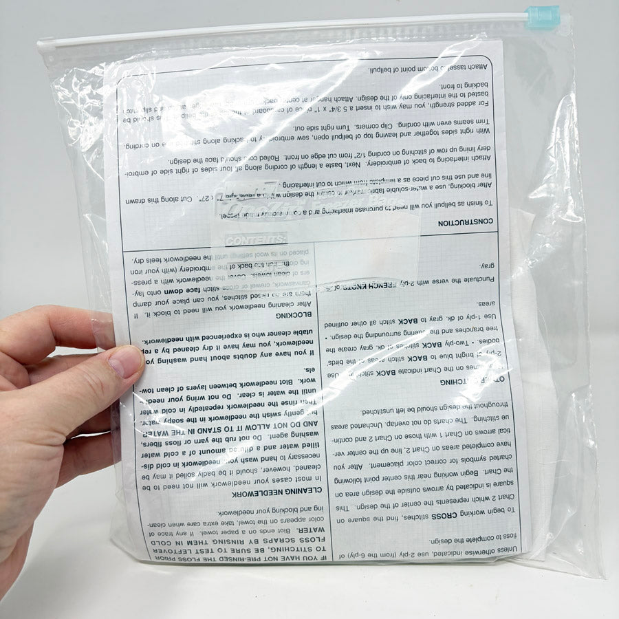 With Every Step – Needle Treasures Bell Pull Cross Stitch Kit