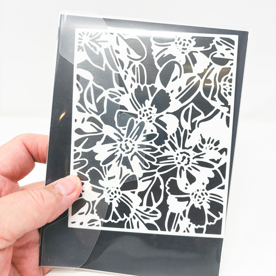 Tim Holtz's Die – Sizzix Thinlits Flowery - 665203