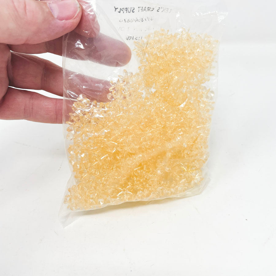 Bolek Peach Star Beads Bag
