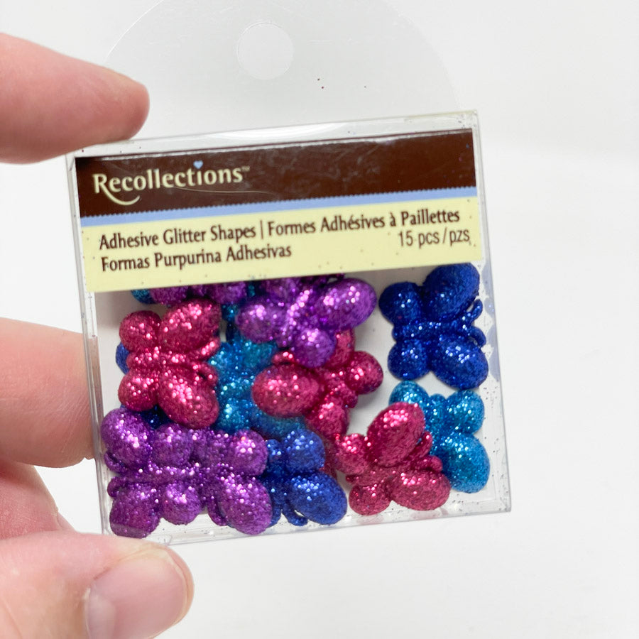 Recollections Glitter Shapes