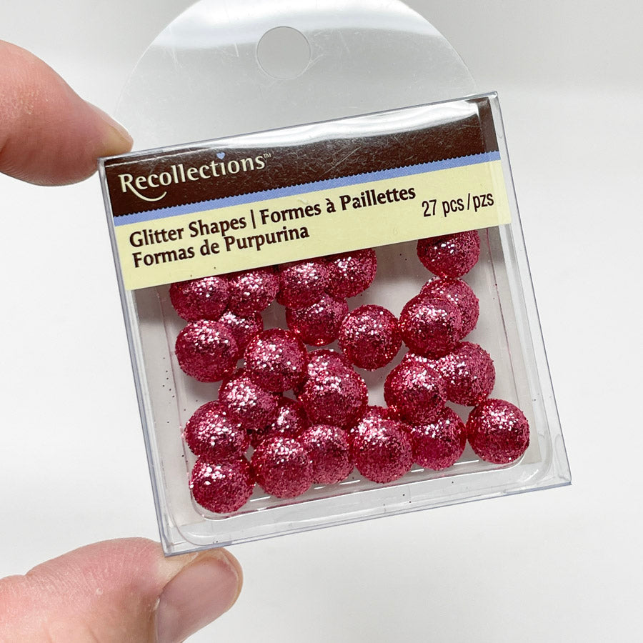 Recollections Glitter Shapes