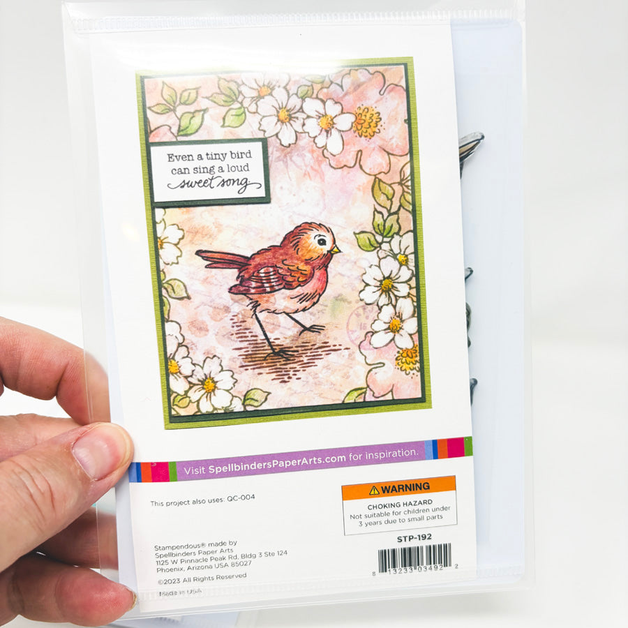 Stampendous "Sweet Song" Clear Stamp Set