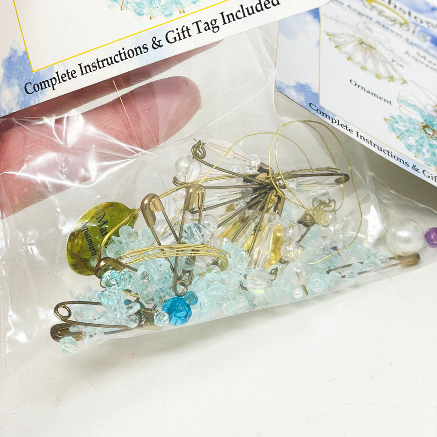 Bundle of Darice Birthstone Angel Bead Craft Kits (4)