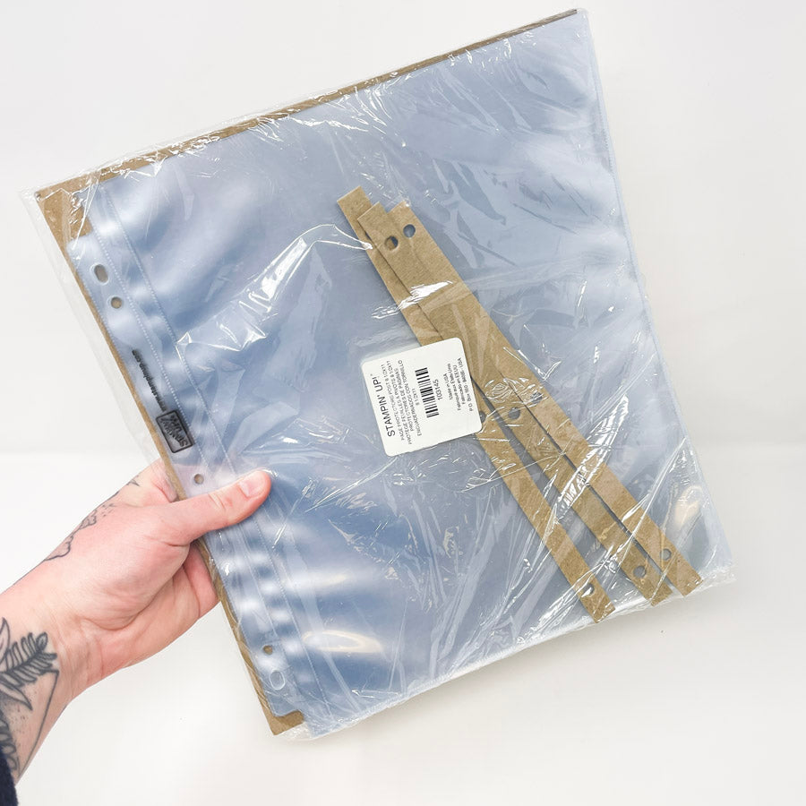 Stampin' Up 8.5 x 11 Post Page Protecters