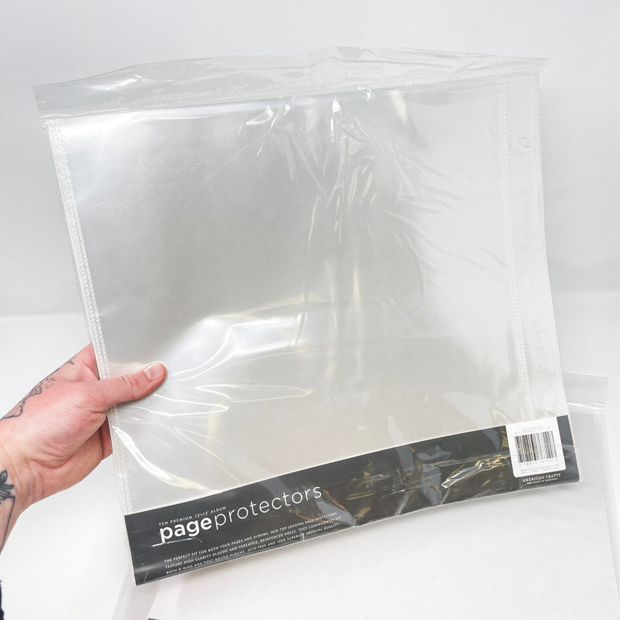 American Crafts 12 x 12 Page Protectors