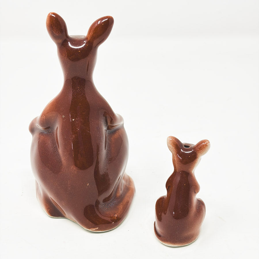 Kangaroo and Joey Salt & Pepper Shaker Set
