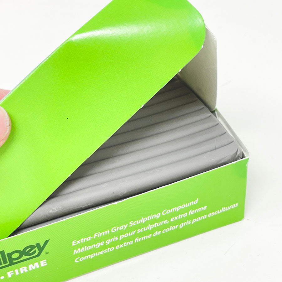 Super Sculpy Gray Clay Box - 1 Lb