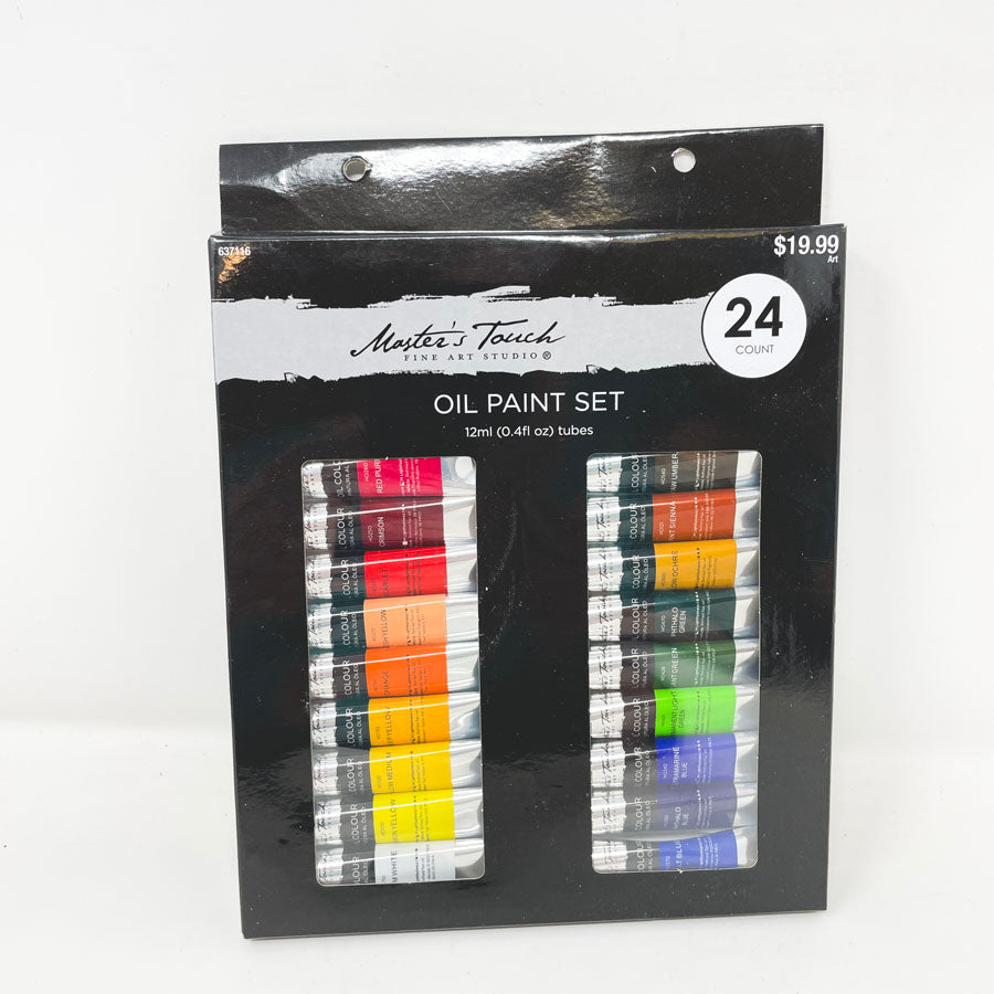 Master's Touch 24pc Oil Paint Set