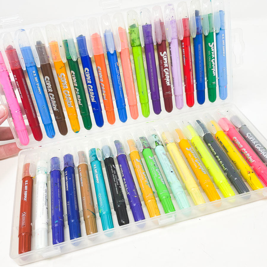 Gel Crayons - 36 Super Crayons Set