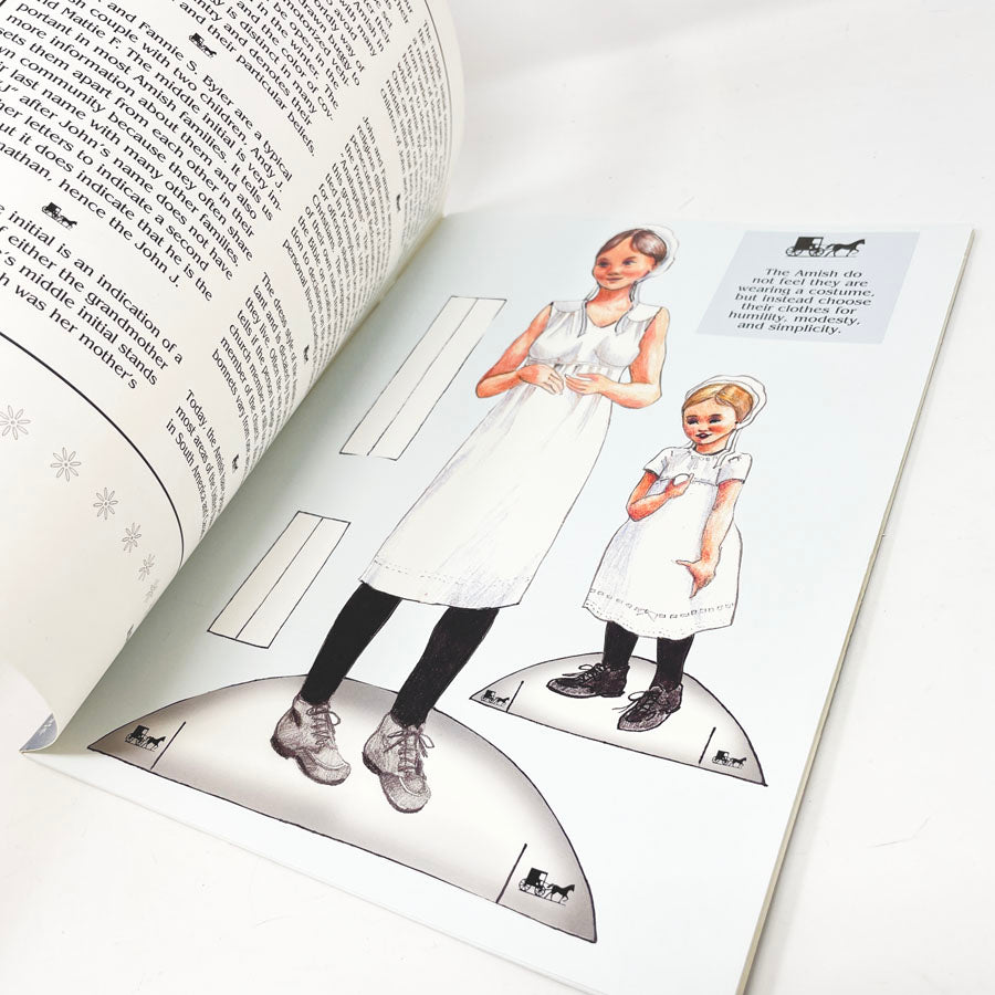 Amish Paper Dolls Book
