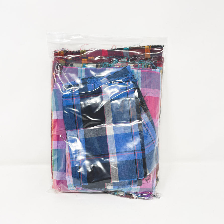 Moody Madras – Vintage Fabric Scrap Pack