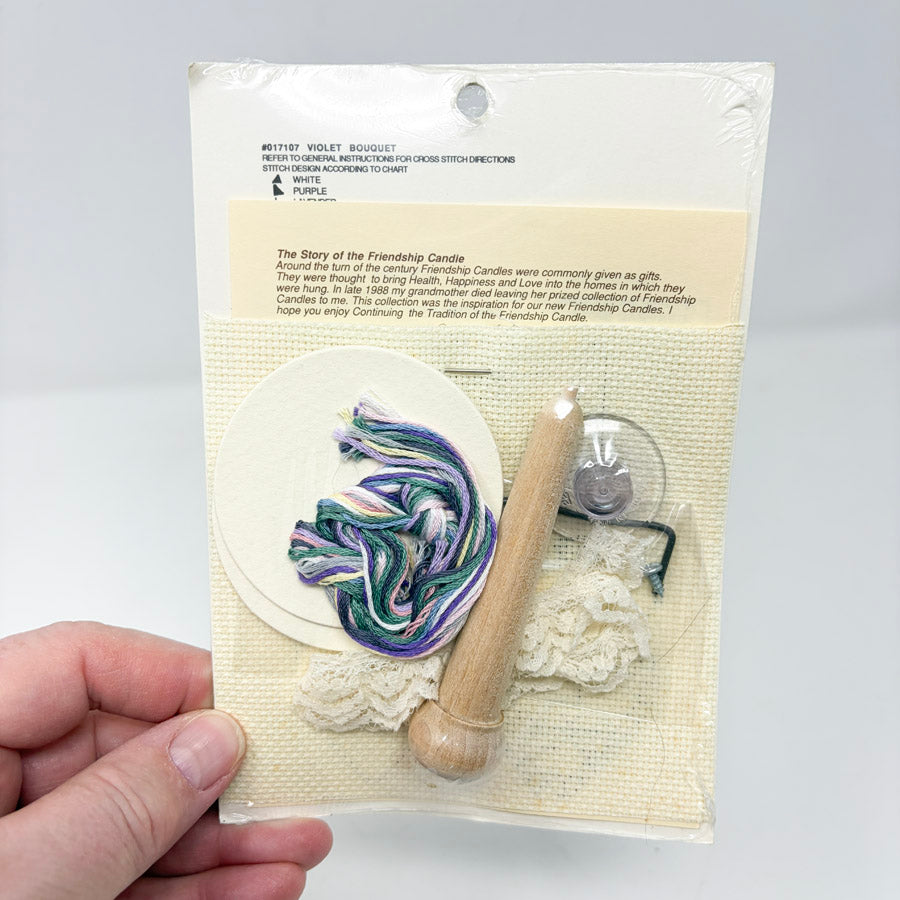 Friendship Candle Cross Stitch Kit