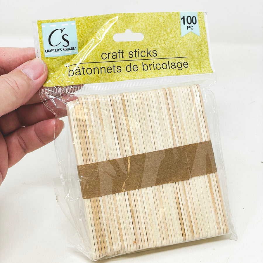 Crafter's Square Wood Craft Sticks
