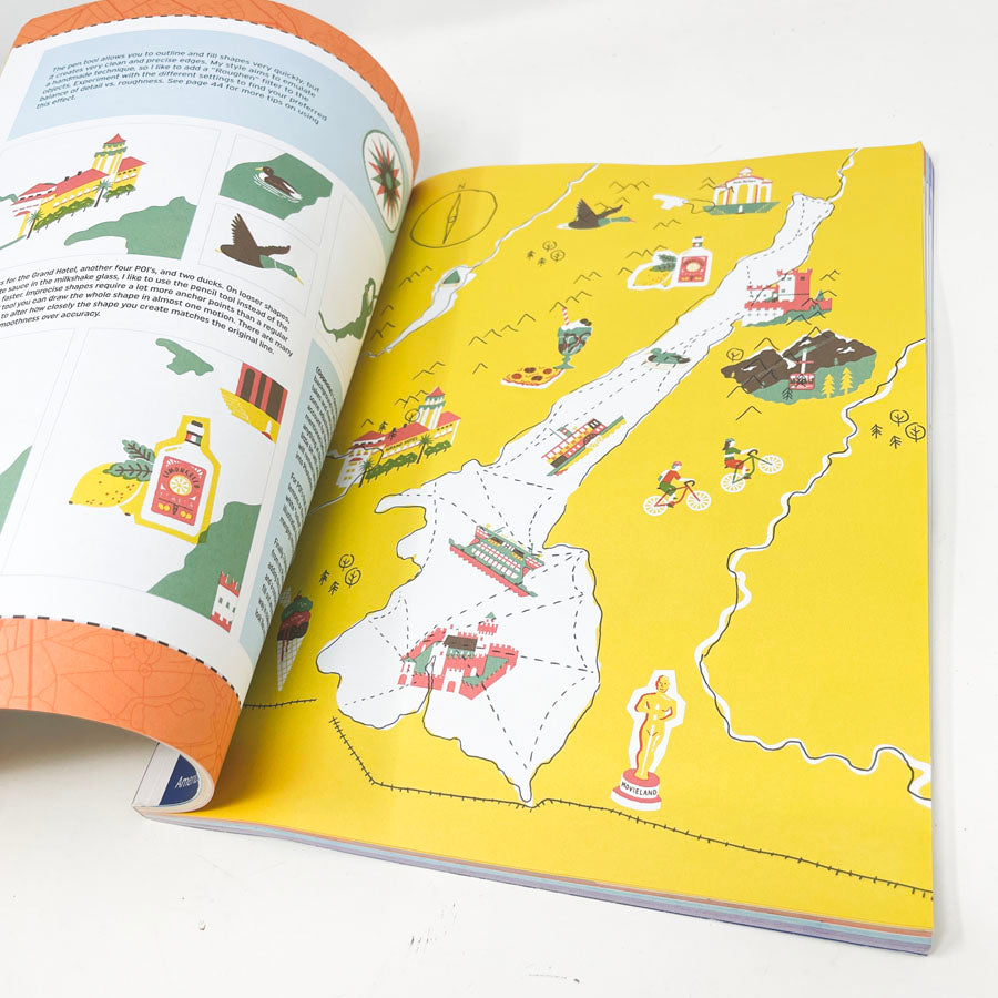 The Art of Map Illustration Book - Walter Foster Book