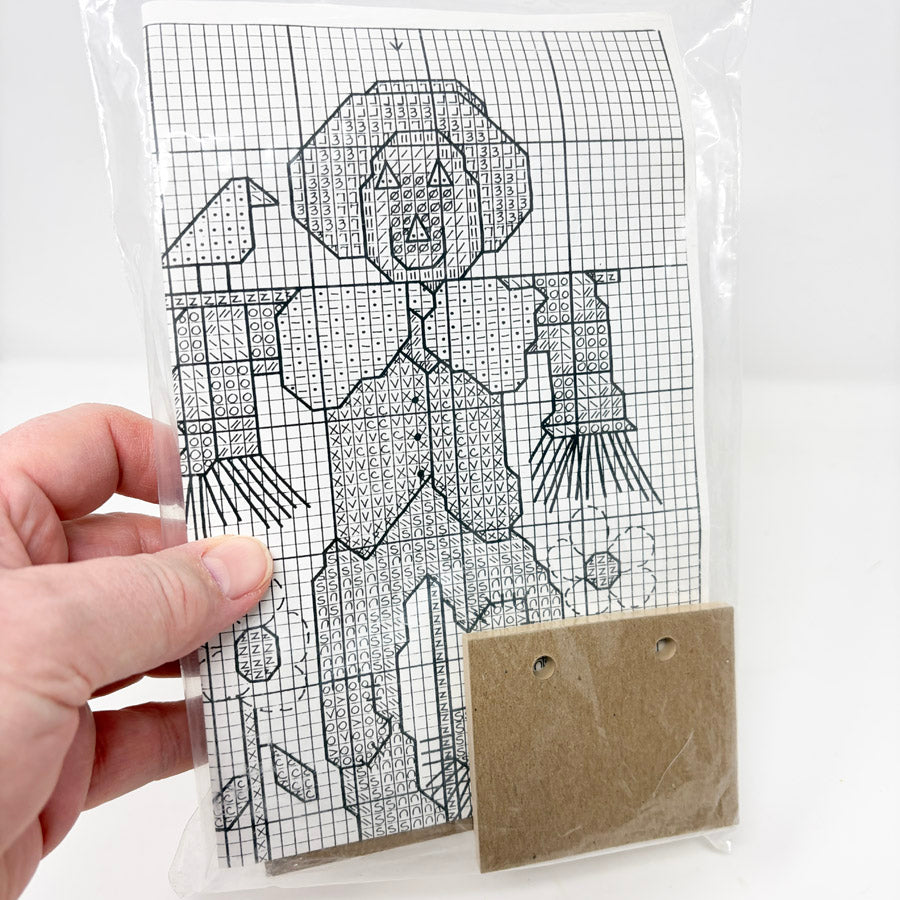 Scarecrow – Framed Sow Good Seeds Cross Stitch Kit
