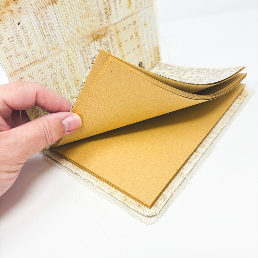 Handmade Angel Blank Journal