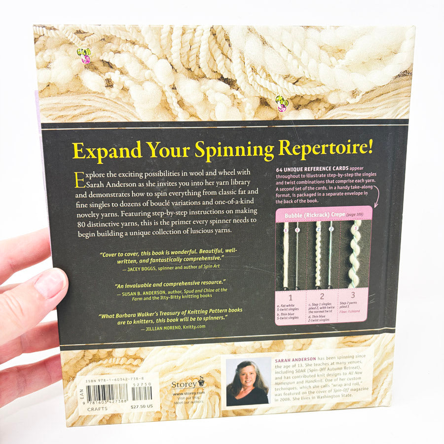 The Spinners Book of Yarn Designs Book by Sarah Anderson