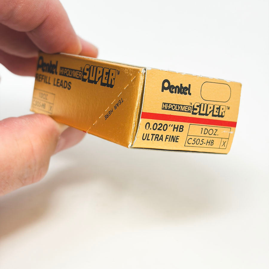Pentel Hi-Polymer Super Lead - 12 Tubes