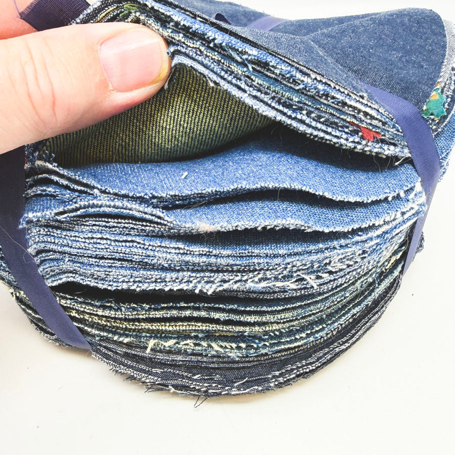 Precut Denim Circles