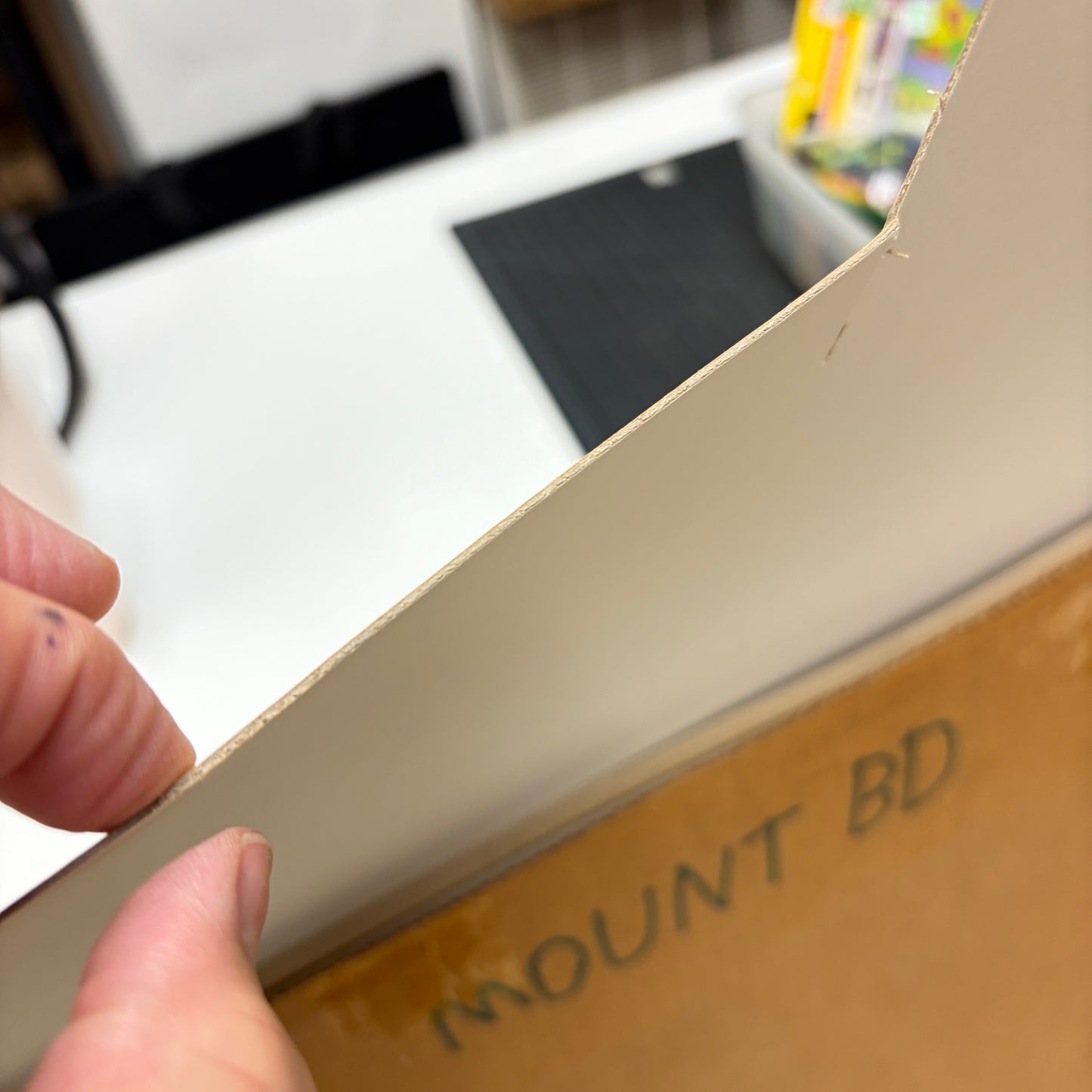 Seven Sheets of 28" x 44" Picture Mounting Board – Likely Crescent Melton