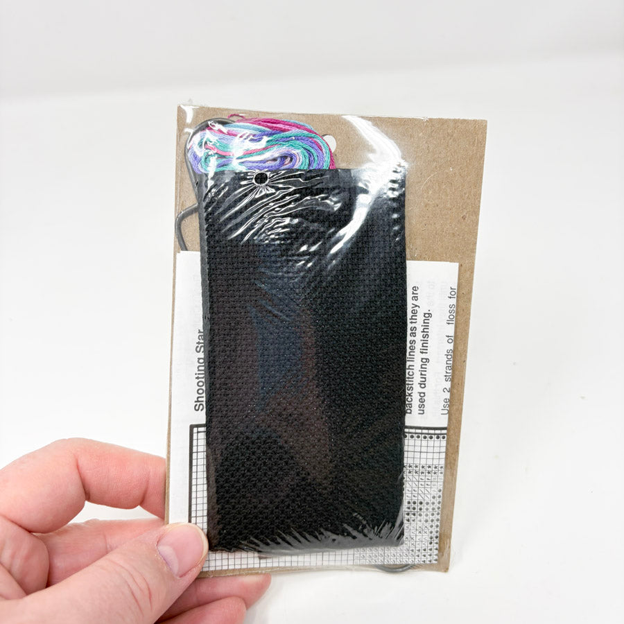 Shooting Star – Amish Quilt Cross Stitch Kit by Cross My Heart