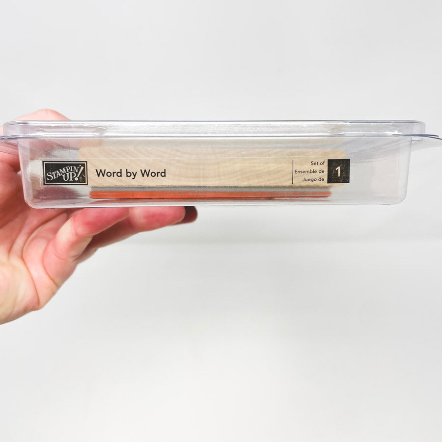 Stampin' Up Medium Box Set Rubber Stamps