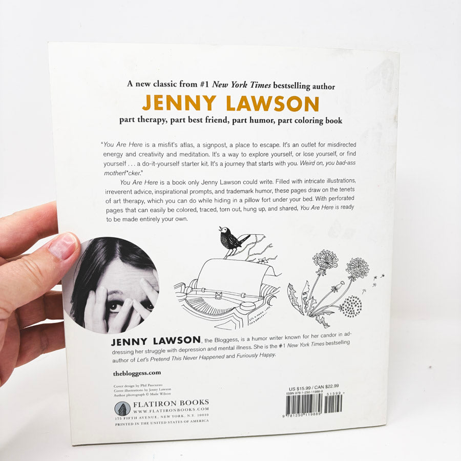 You Are Here Book by Jenny Lawson