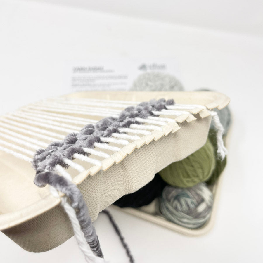 Carousel Pink Yarn Sushi Weaving Kit
