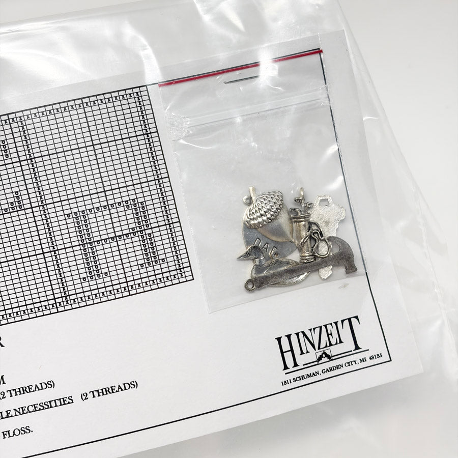 Hinzeit Cross Stitch Charts with Charms