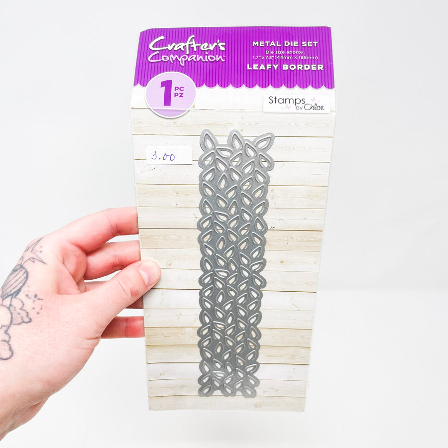 Crafter's Companion Leafy Border Cutting Die