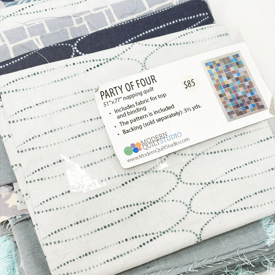 Modern Quilt Studio - Party of Four - 51" x 77" Napping Quilt
