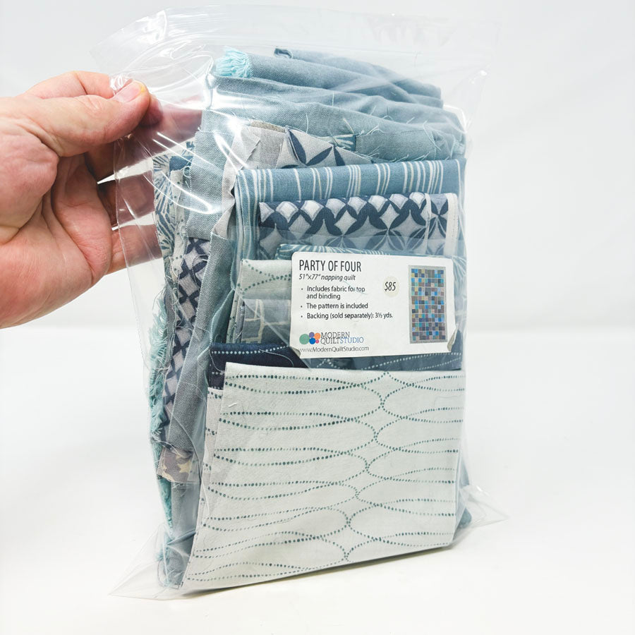 Modern Quilt Studio - Party of Four - 51" x 77" Napping Quilt