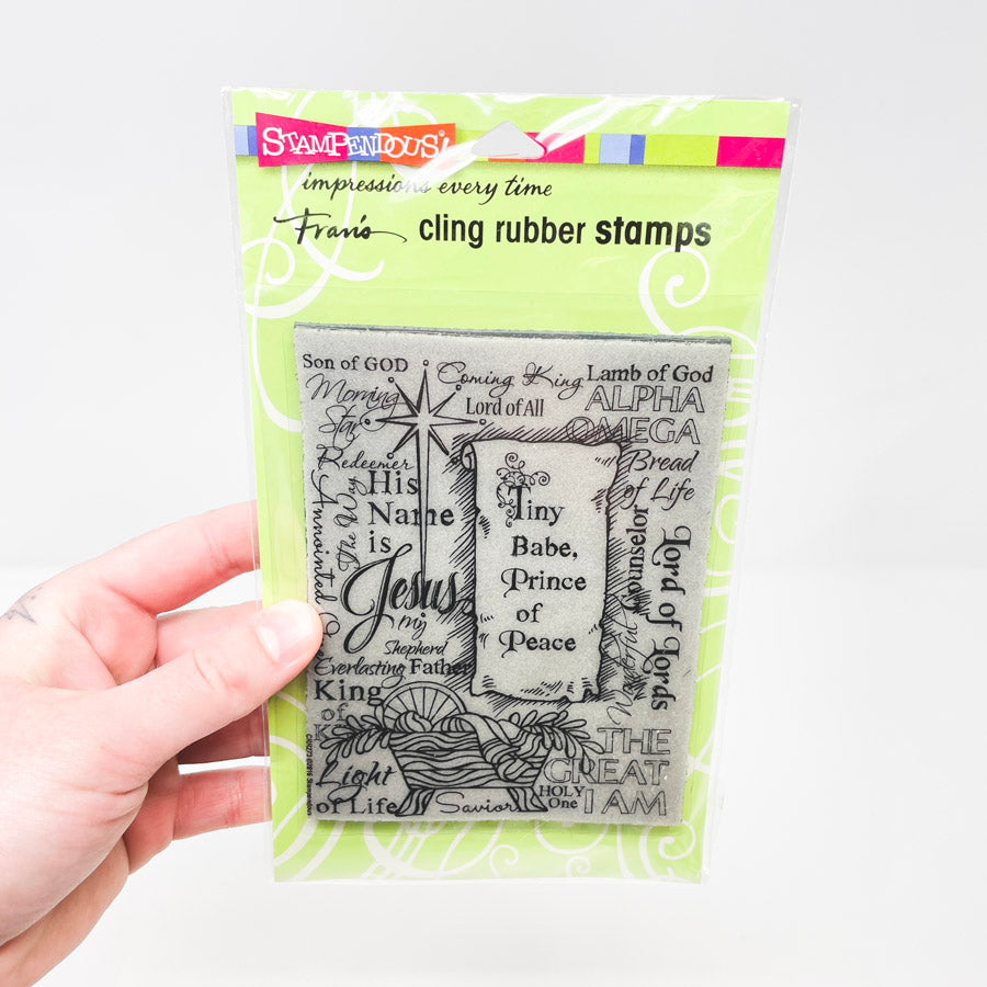 Stampendous Names of Jesus Cling Stamp