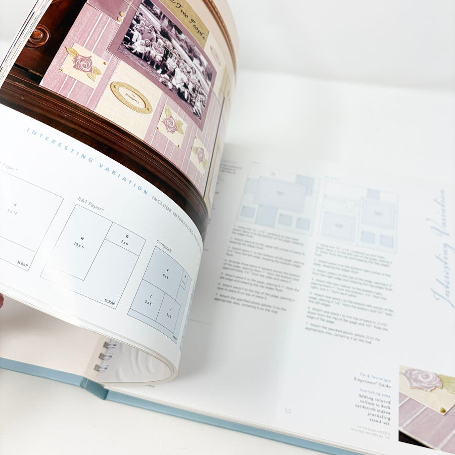 Cherish – Scrapbook Layouts Simple Book by Jeanette R. Lynton