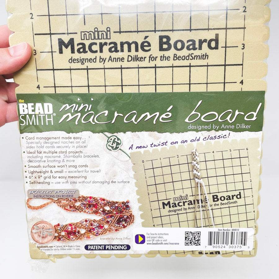 Beadsmith Mini Macrame Board