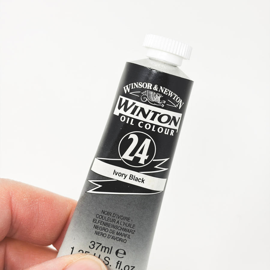 Winton Oil Colour 1.25 oz Tubes - Black Tones