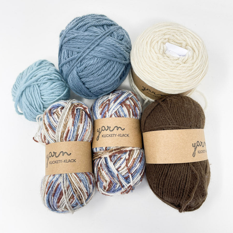Chicken Eggs Yarn Bundle