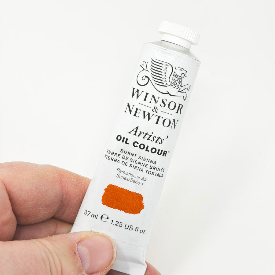Winsor & Newton Artists' Oil Colour 1.25 oz Tube - Burnt Sienna