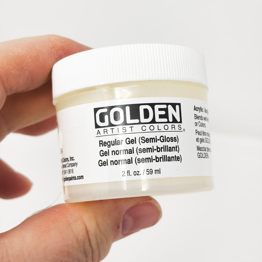 Golden Artist Colors Regular Gel (Semi-Gloss) - 2oz