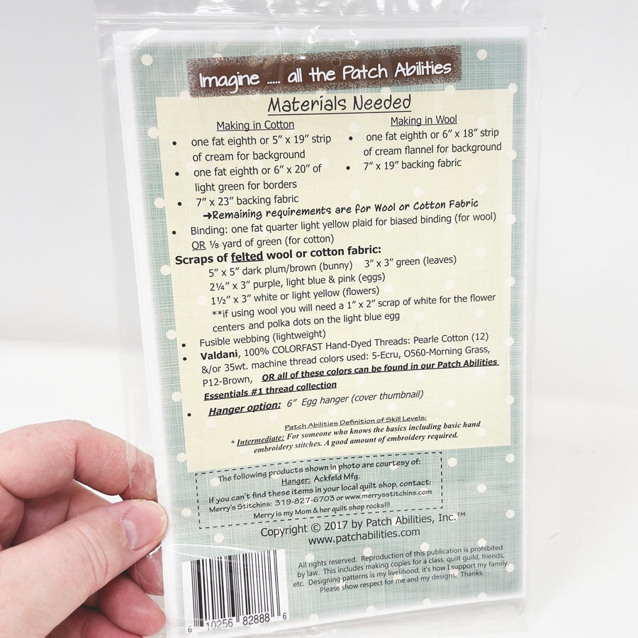 Little Bunny Quilt Pattern by Patch Abilities