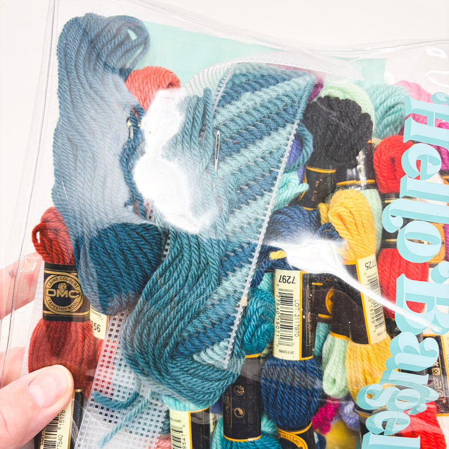 Hello Bargello "Everywhere Bangles" Needlepoint Kit - Plus